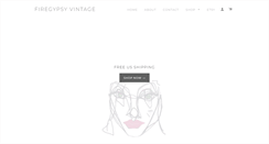 Desktop Screenshot of firegypsyvintage.com